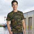 America or Trump Adult Cotton Camo Tee