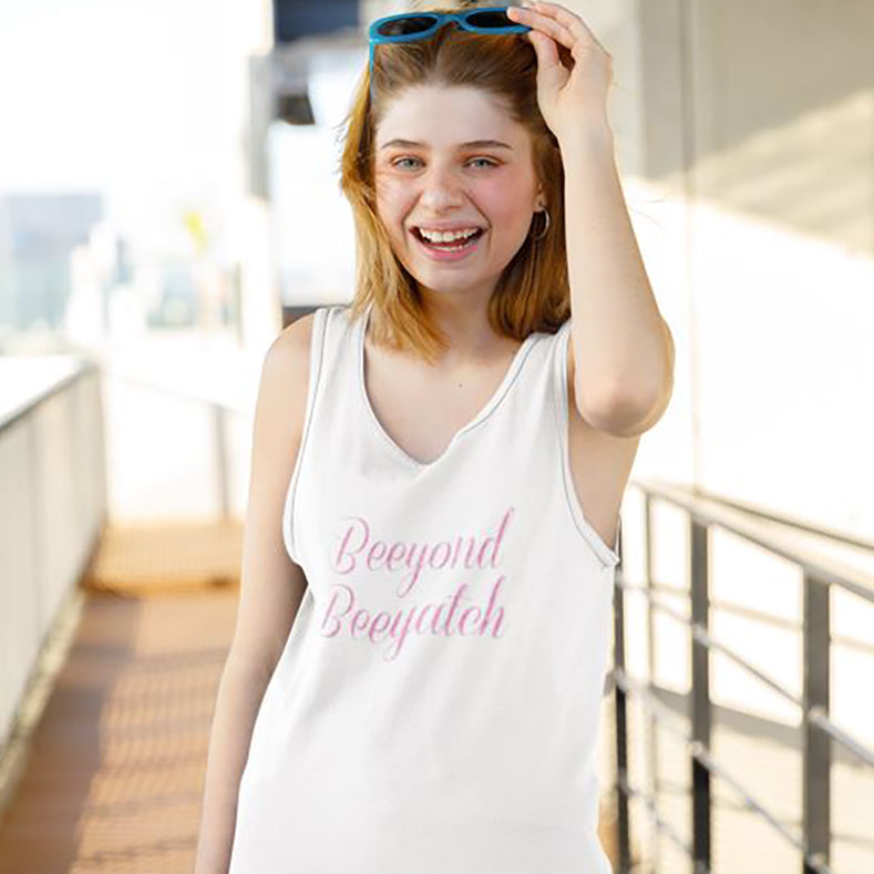 Beeyond Beeyatch Ladies' Festival Muscle Tank