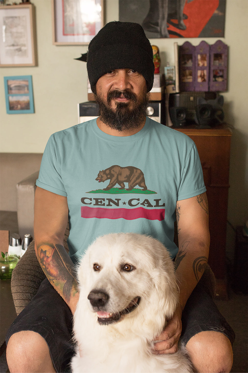 Cen Cal Central California Adult Cotton T-Shirt