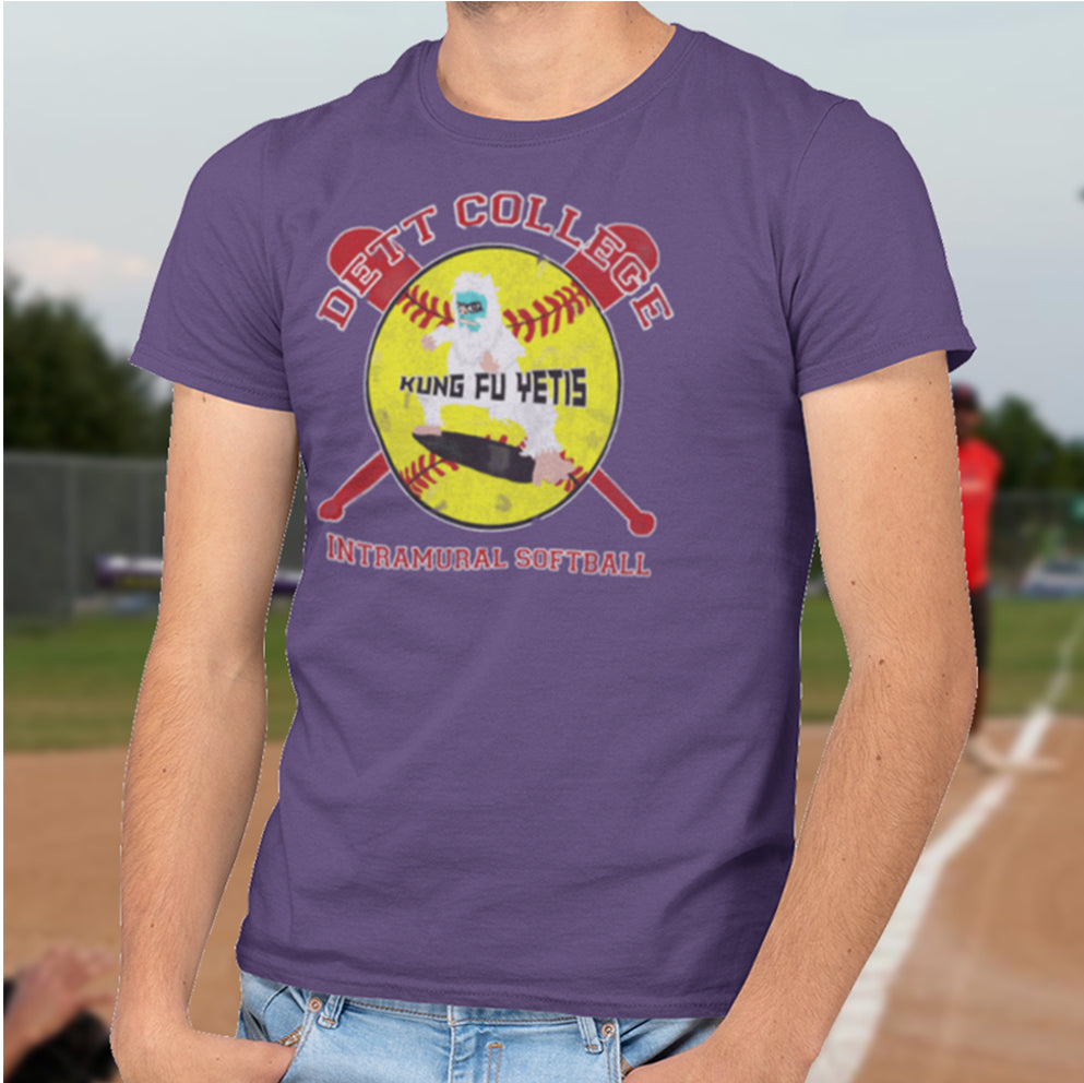 Dett College Kung Fu Yetis Adult Performance Tee