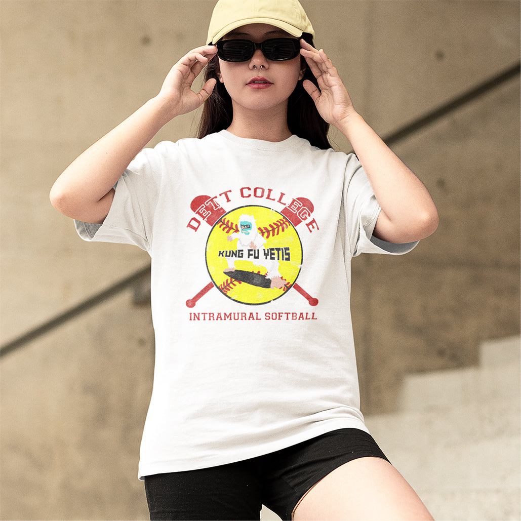 Dett College Kung Fu Yetis Adult Performance Tee