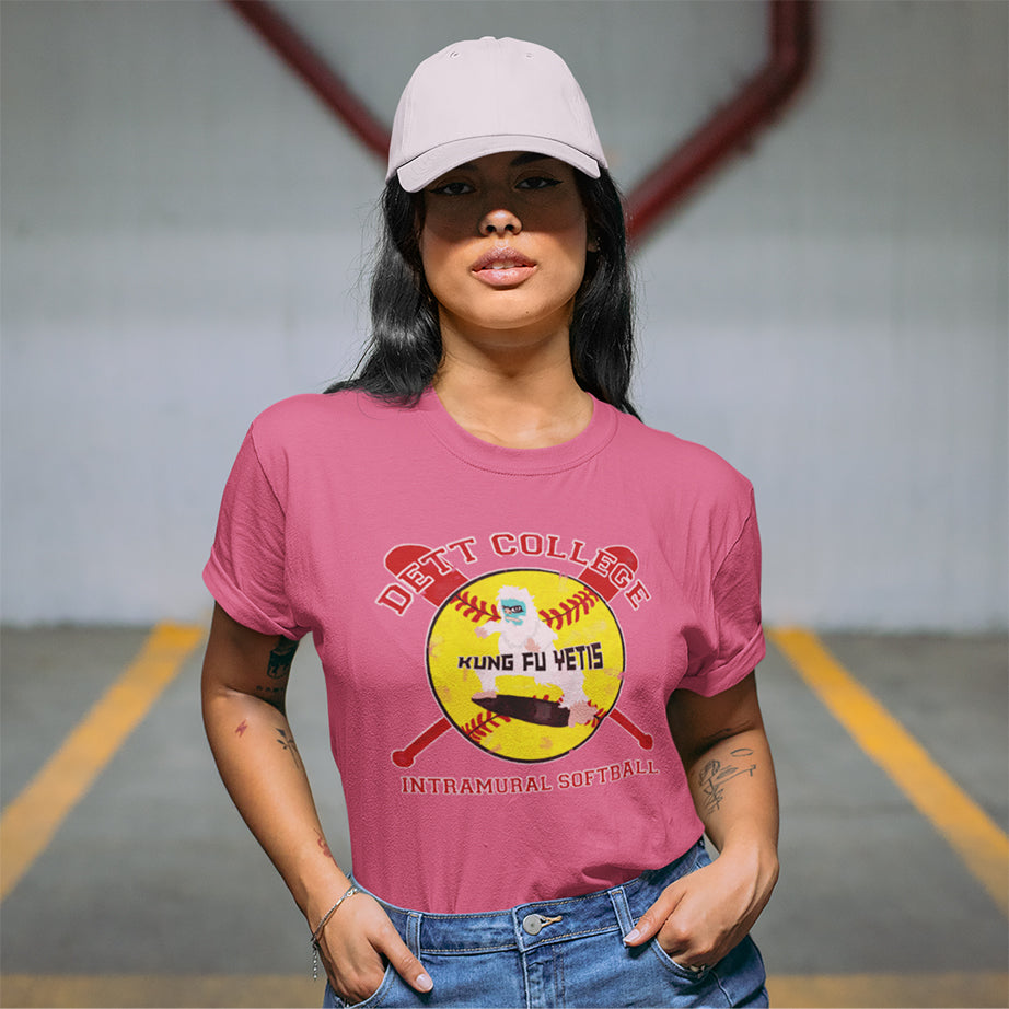 Dett College Kung Fu Yetis Adult Performance Tee