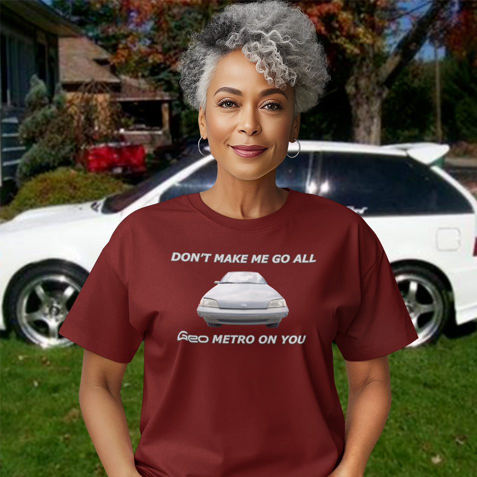 Don't Make Me Go All Adult Cotton T-Shirt