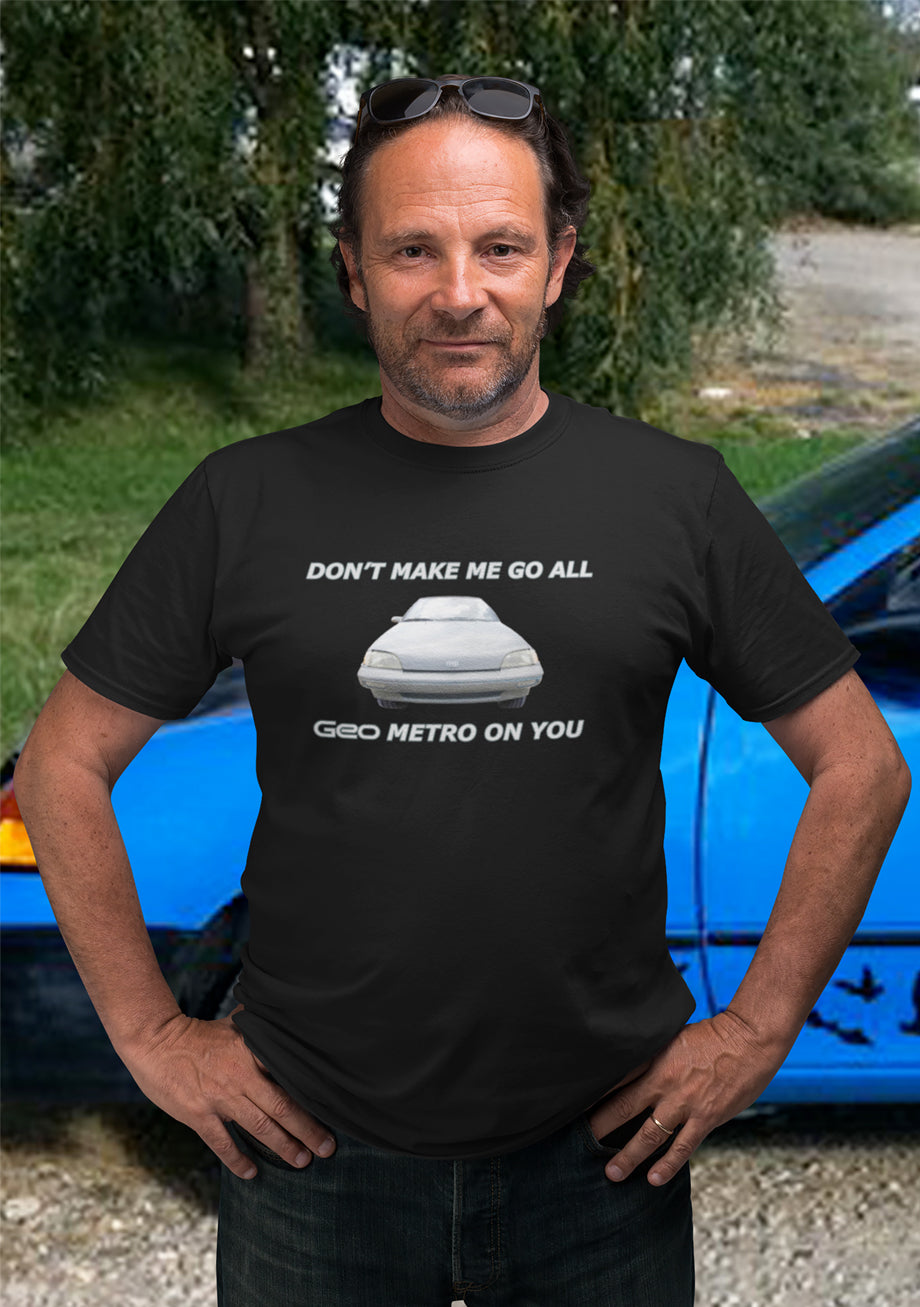 Don't Make Me Go All Adult Cotton T-Shirt
