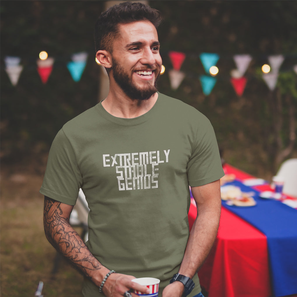 Extremely Stable Genius Adult Cotton T-Shirt