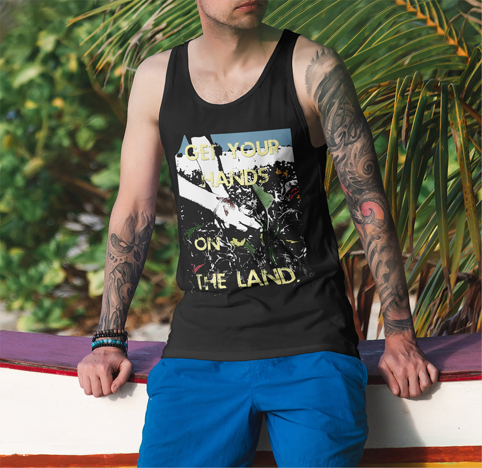 Get Your Hands On The Land Men's The Concert Tank®