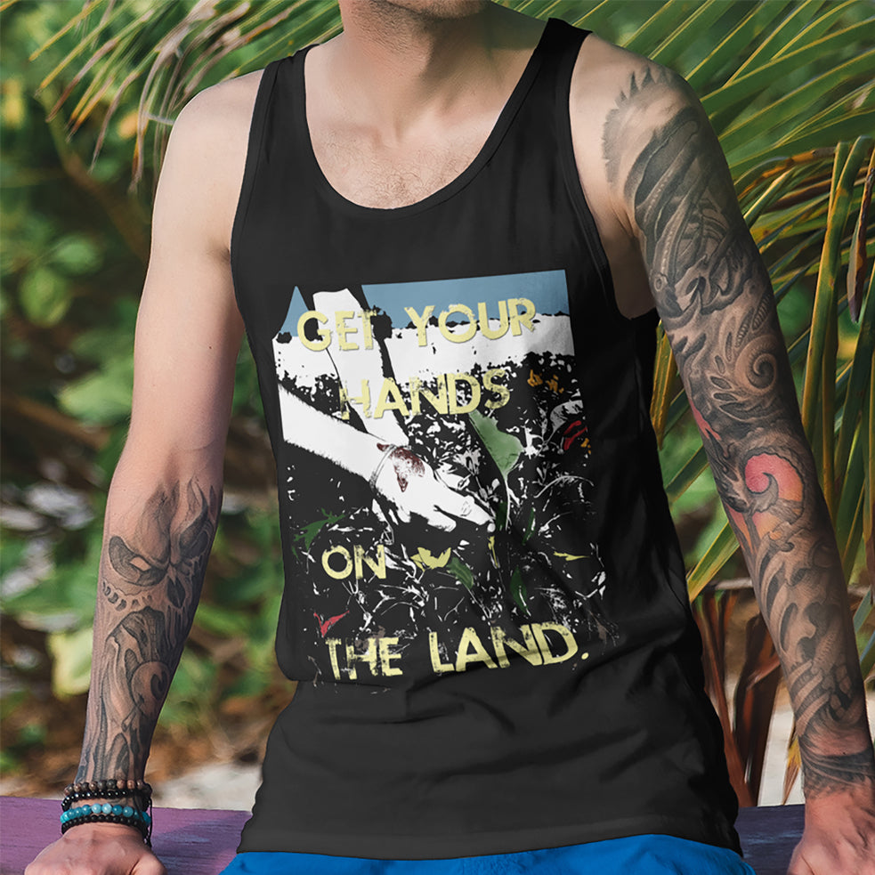 Get Your Hands On The Land Men's The Concert Tank®