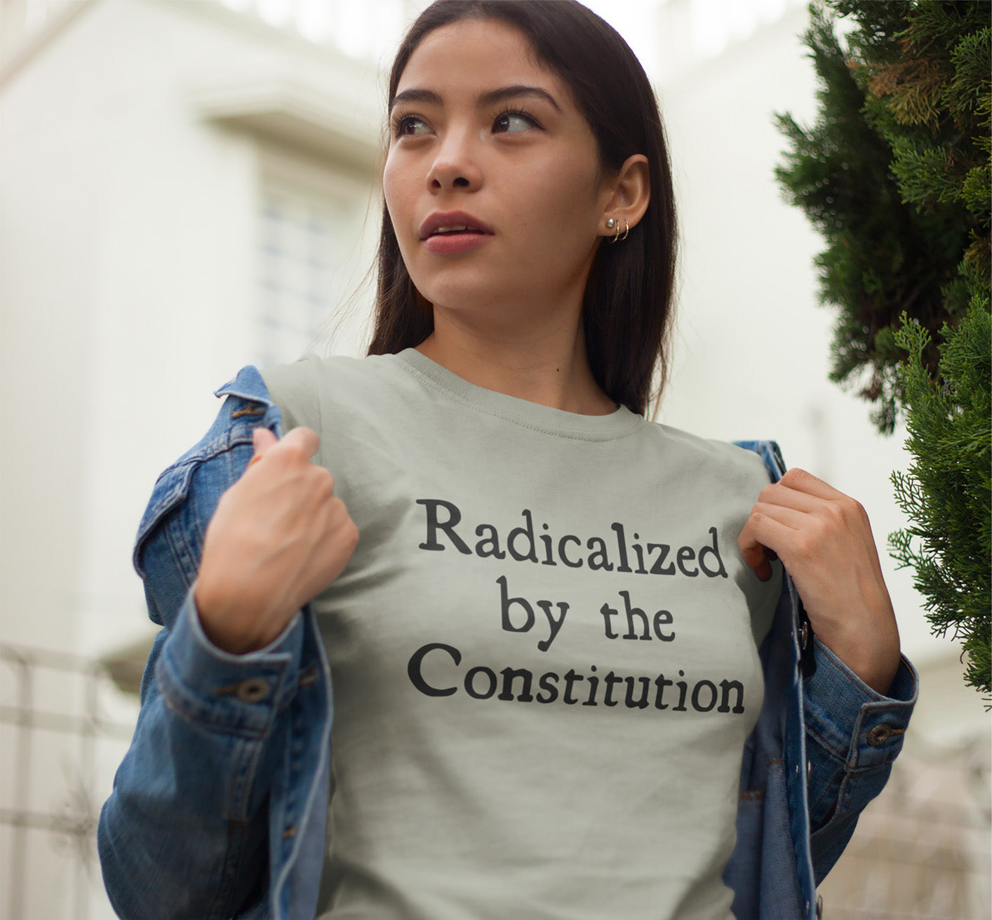 Radicalized by the Constitution Ladies' Relaxed Jersey T-Shirt
