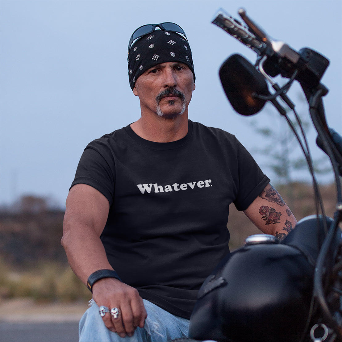 Whatever. Adult Cotton T-Shirt