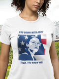 You Down With AOC? Ladies' Relaxed Jersey T-Shirt