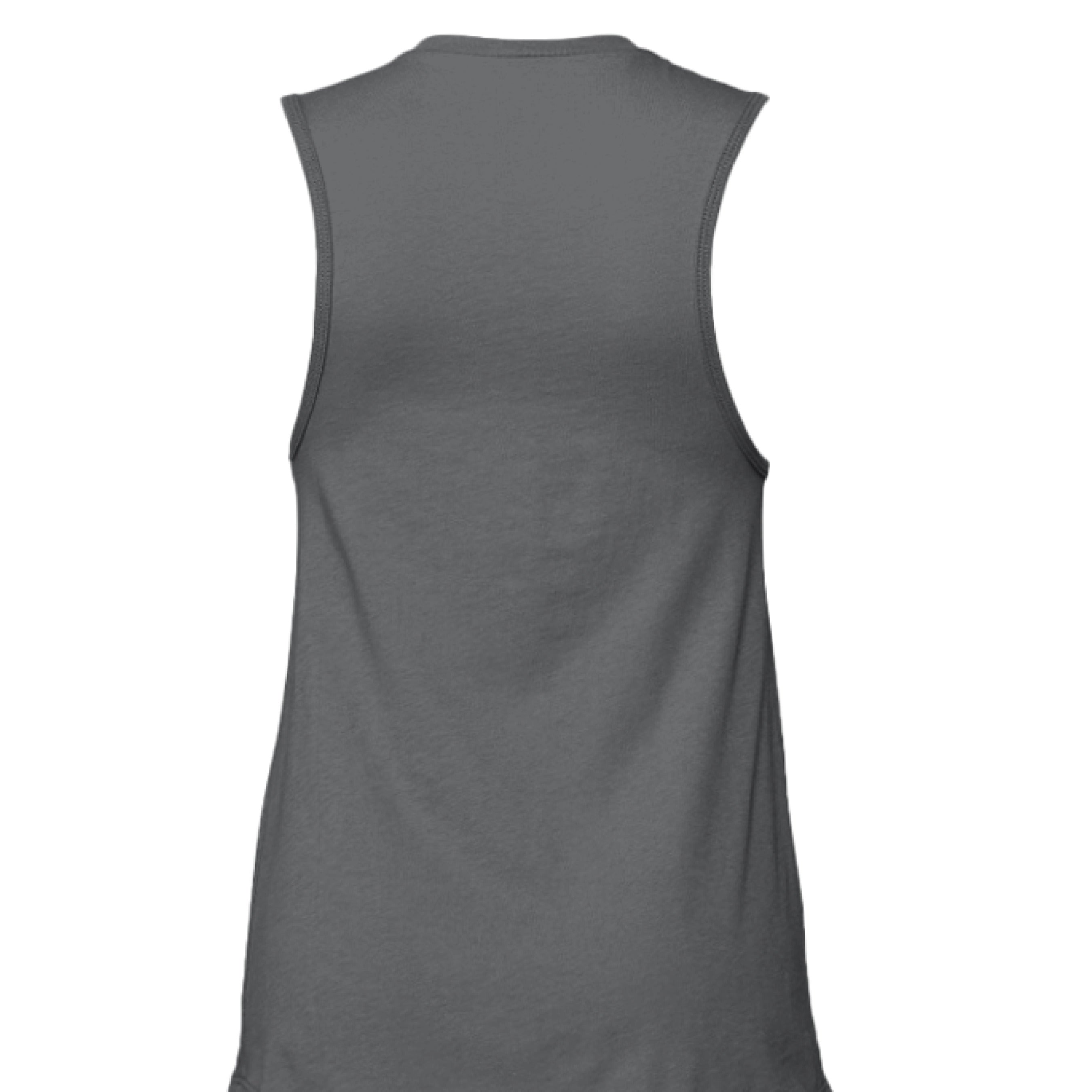 DARK GRY HEATHER - BACK
