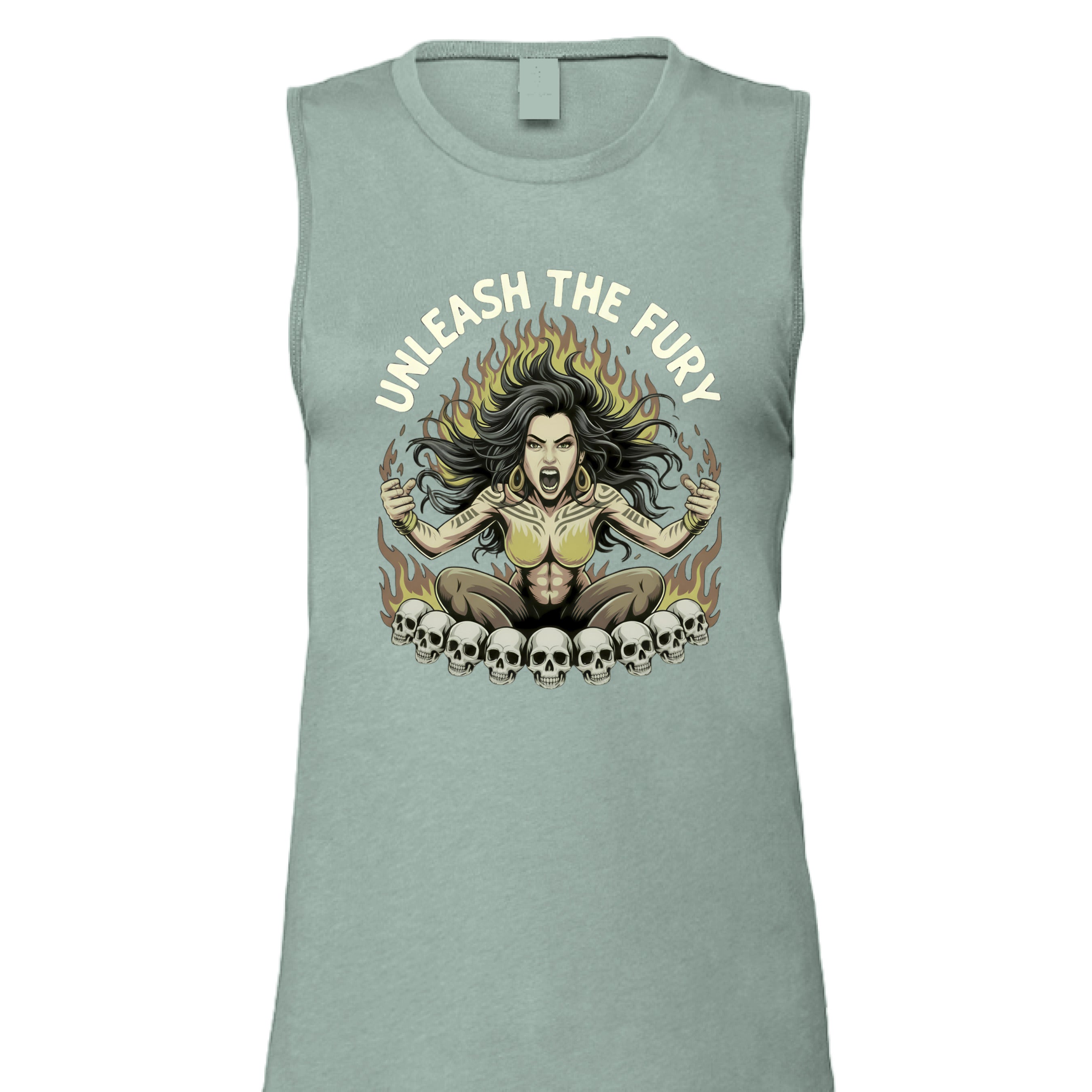 Heather Dusty Blue - FRONT