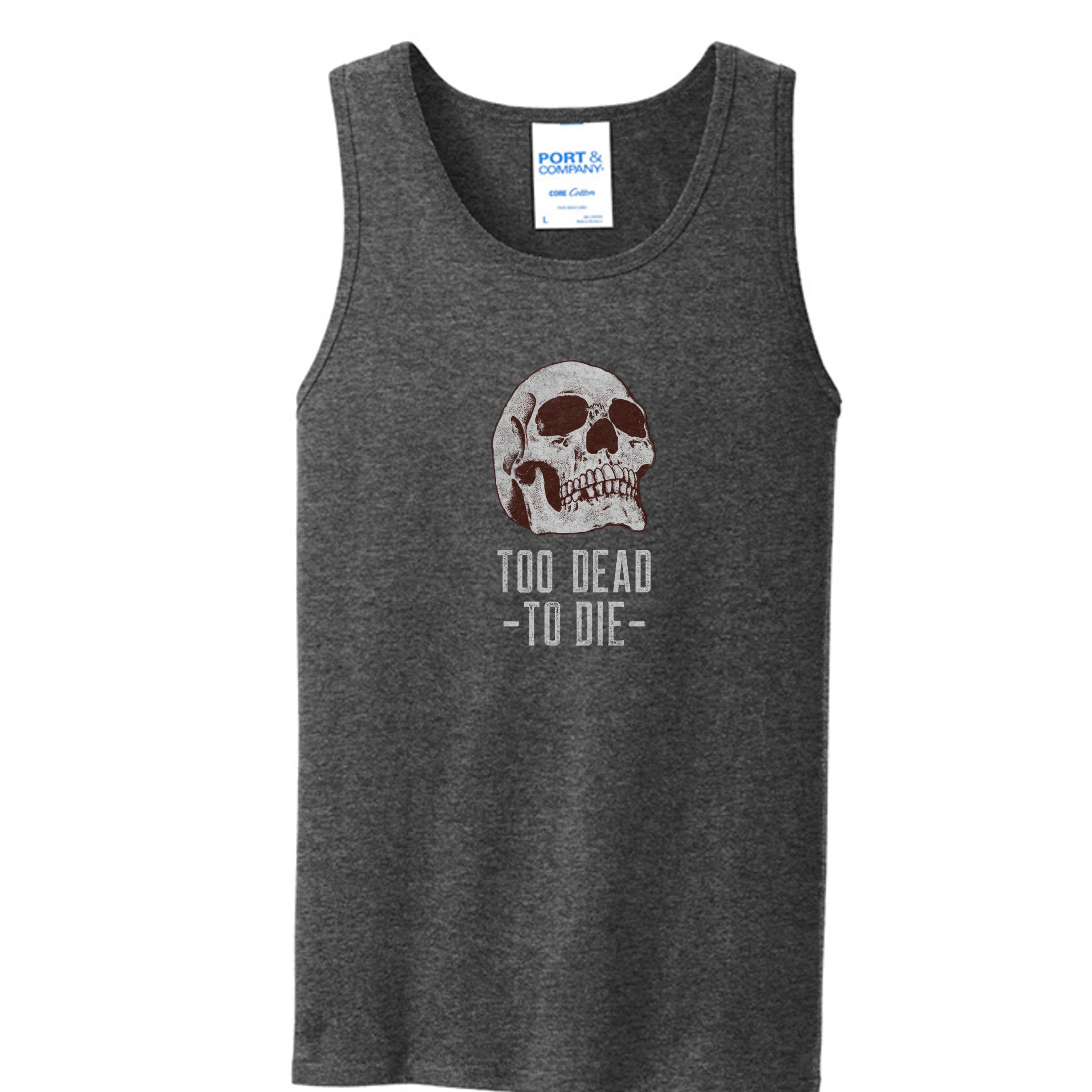 Dark Heather Grey - PC54TT - FRONT