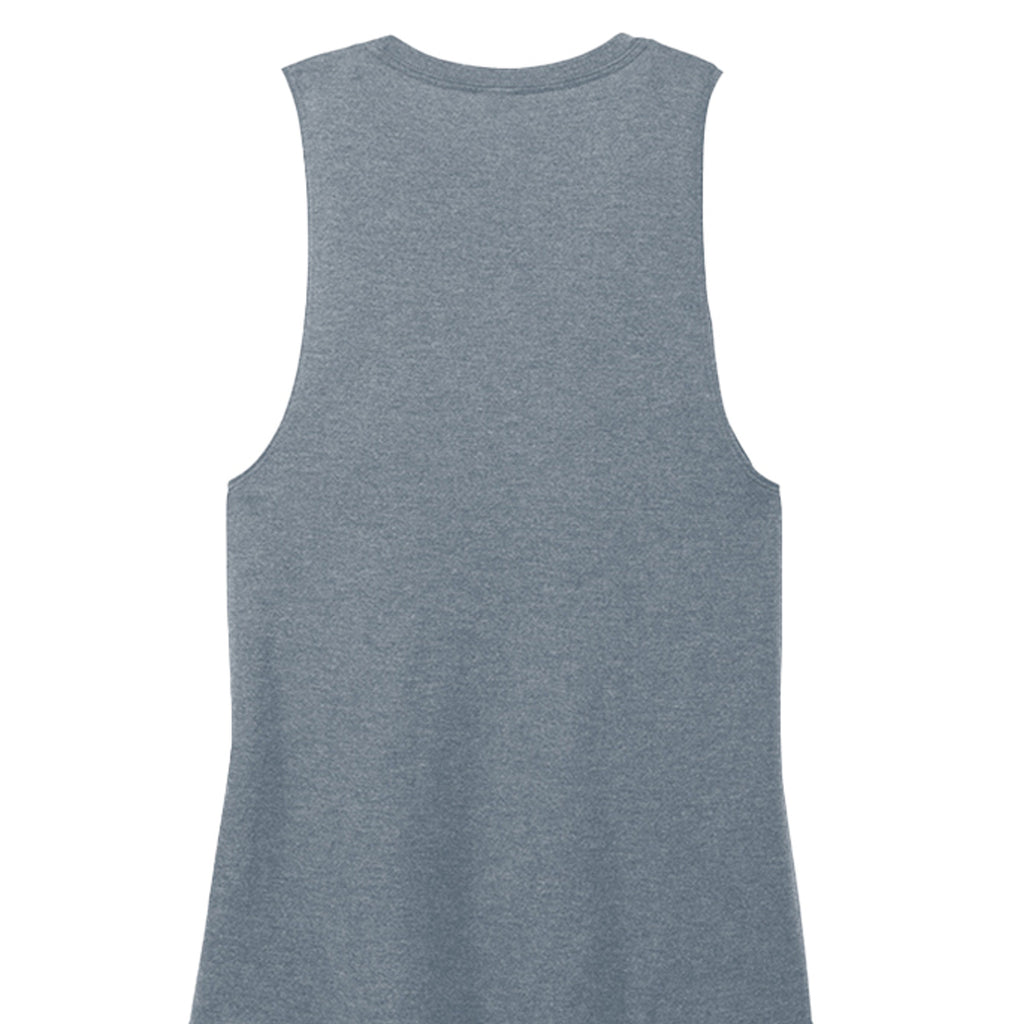 Flint Blue Heather - DT153 - BACK