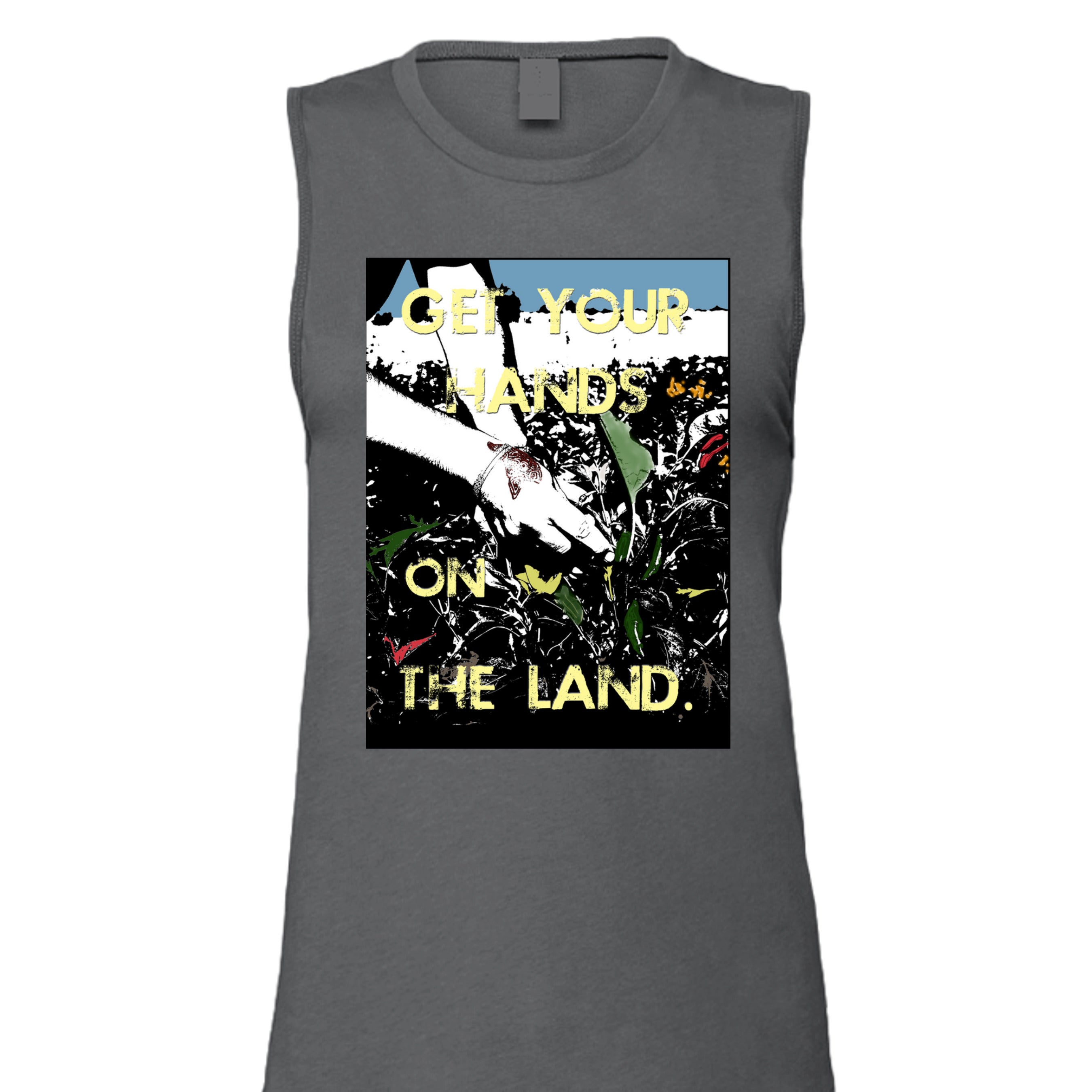 DARK GRY HEATHER - B6003 - FRONT