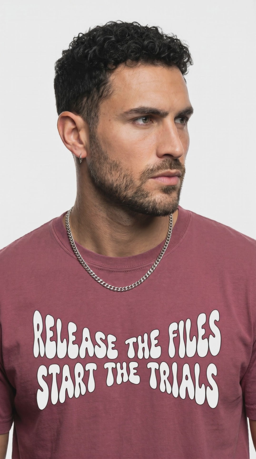 Release the Files Start the Trials Adult Cotton T-Shirt