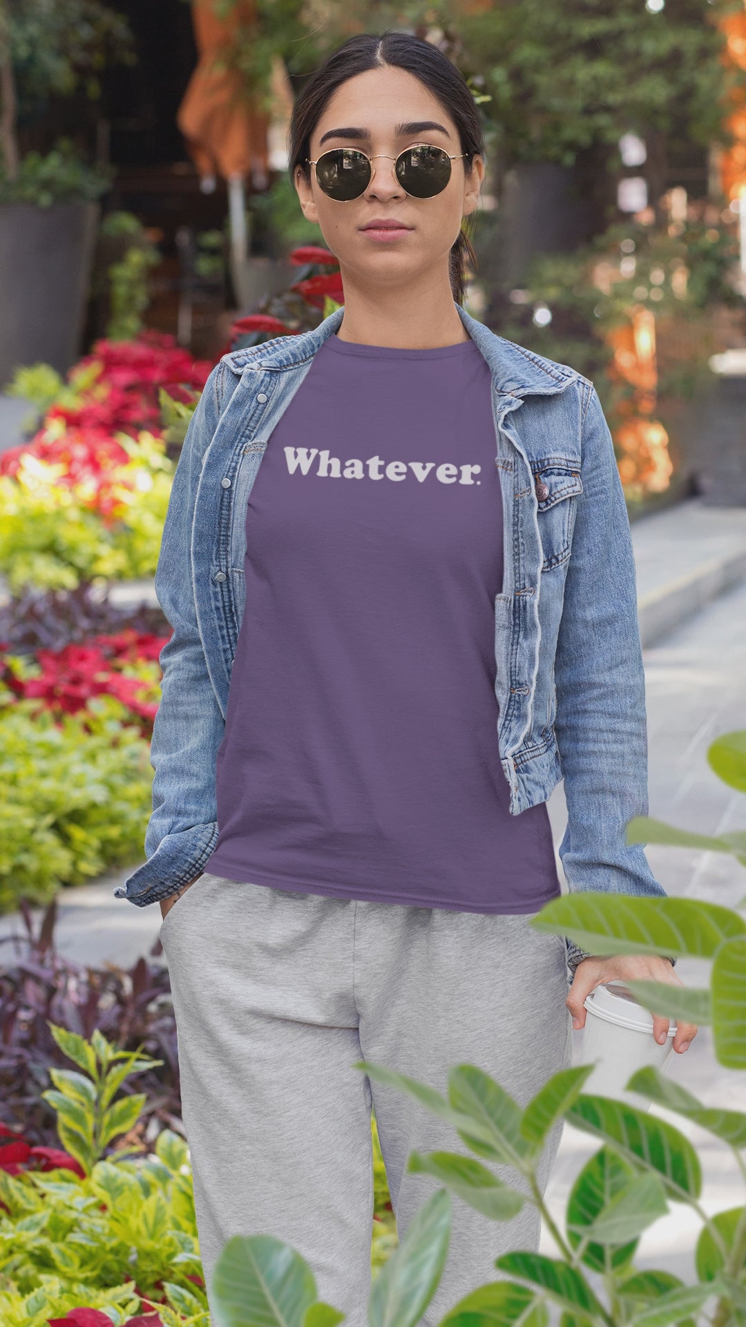 Whatever. Adult Cotton T-Shirt