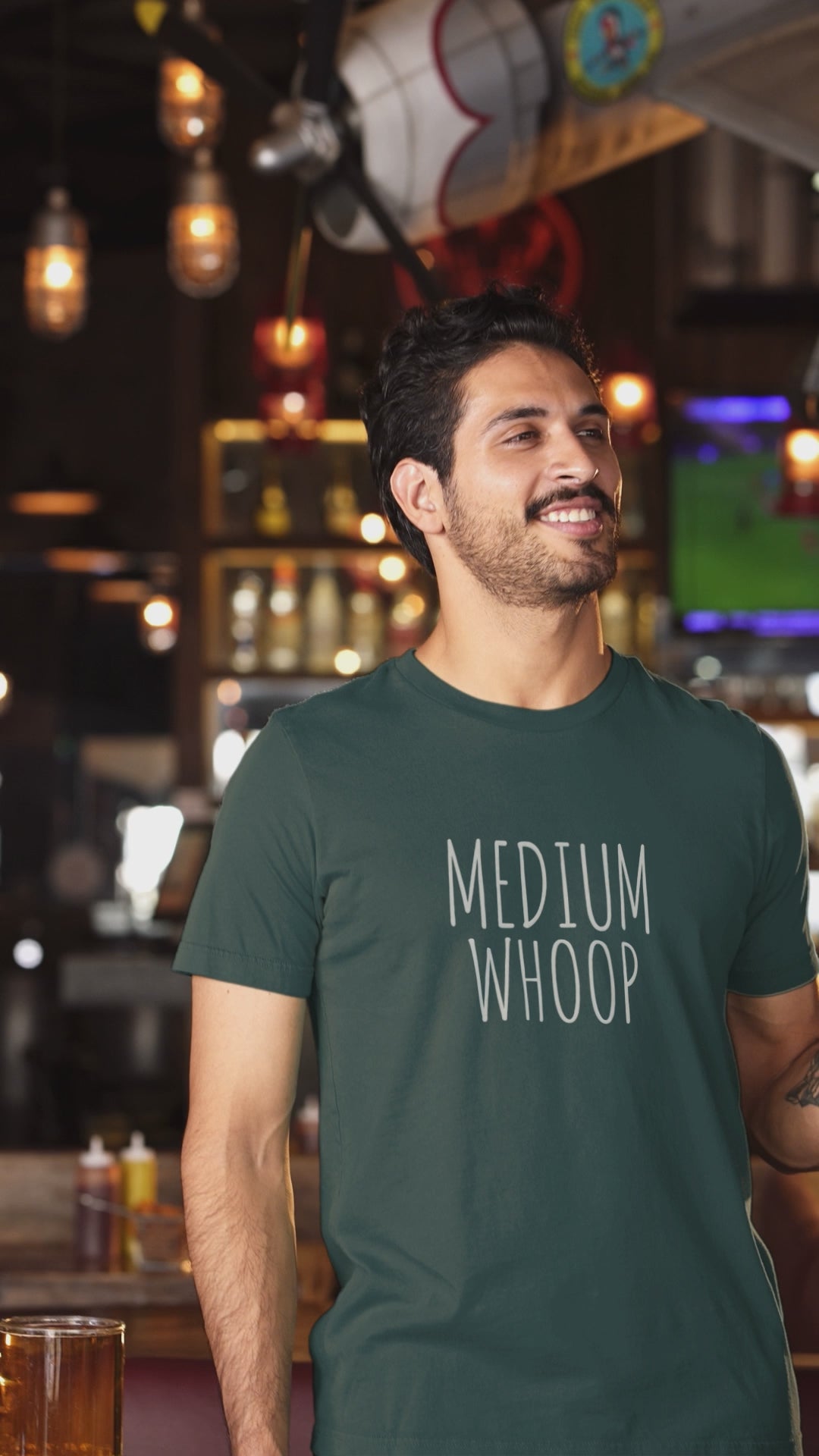 Medium Whoop Adult Jersey Cotton T-Shirt